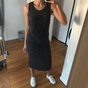 Free People Strechy Midi Dress